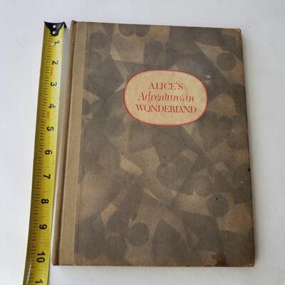 Antique Alice in Wonderland book