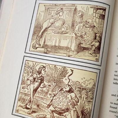 Antique Alice in Wonderland book