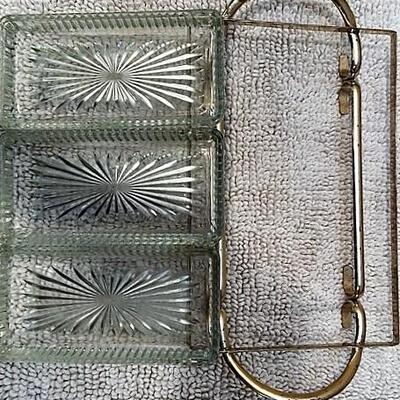 Mid Century Modern Relish Tray