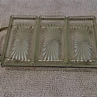 Mid Century Modern Relish Tray