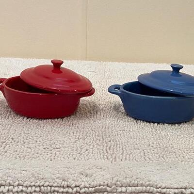 Two Ramekins with Lids