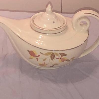 Autumn Jewel Tea Aladdin Tea Pot