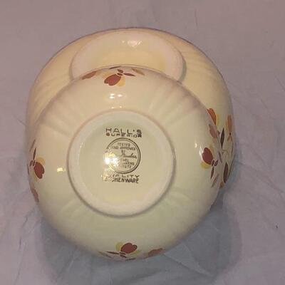 Autumn Leaf Jewel Tea Mixing Bowls