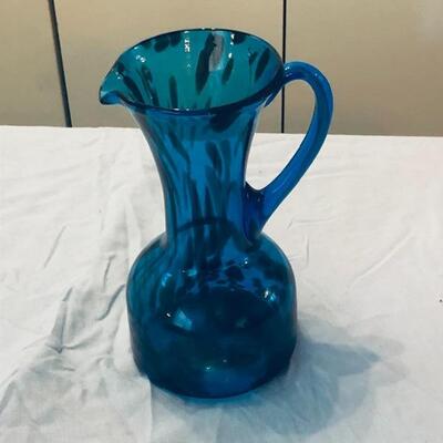 Vintage Hand Blown Pitcher