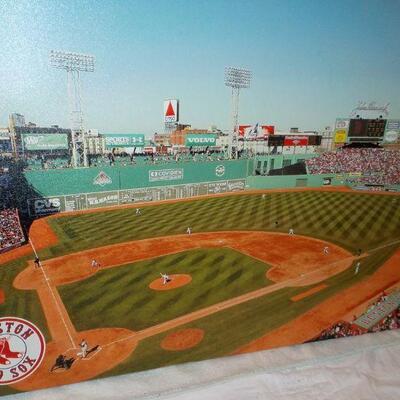 Stunning Fenway Park Boston 32 x 23 Canvas print".