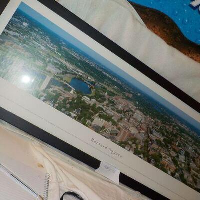 " Panaramic View of Harvard Square & Harvard University"