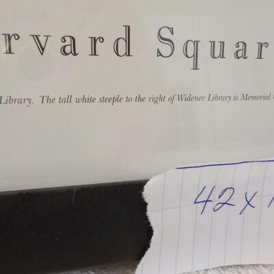 " Panaramic View of Harvard Square & Harvard University"