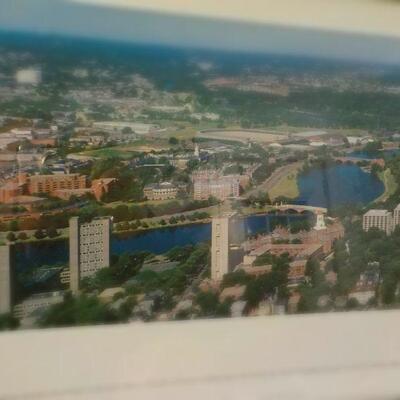 " Panaramic View of Harvard Square & Harvard University"