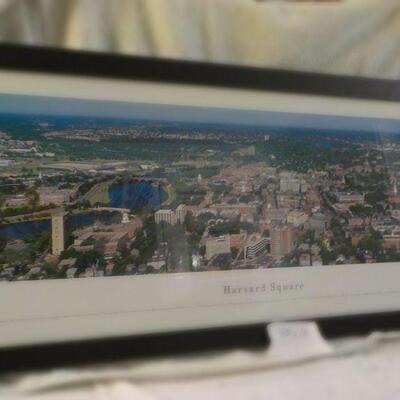 " Panaramic View of Harvard Square & Harvard University"