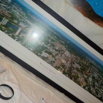 " Panaramic View of Harvard Square & Harvard University"