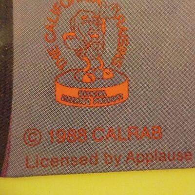 " Vintage California Raisin Lunch Box and thermo's".