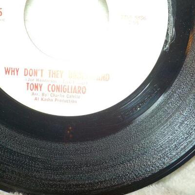 2 - Rare " Tony Coniglaro 45 records recorded 