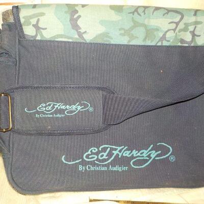 " Ed Hardy Carry case by Christian Audigier" / 'BORN FREE'.