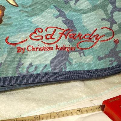 " Ed Hardy Carry case by Christian Audigier" / 'BORN FREE'.