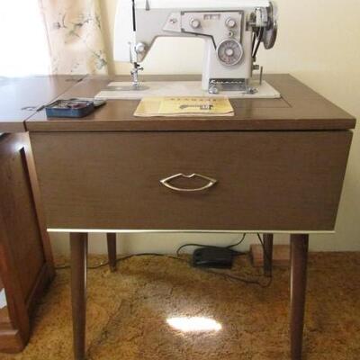 Kenmore Model 1120 Sewing Machine and Cabinet