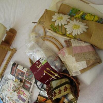 Collection of Sewing and Crafting Accessories and Magazines (See all Pictures)