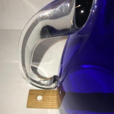 Cobalt Blue Martini Pitcher