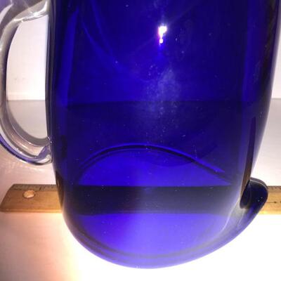 Cobalt Blue Martini Pitcher