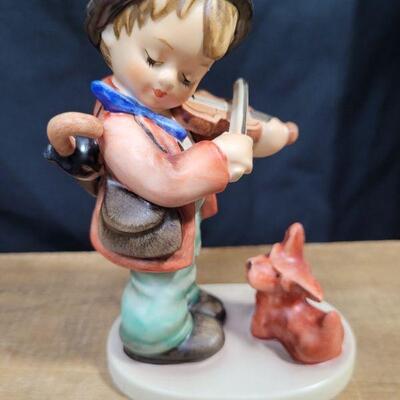 LOT# 68 "Morning Concert" & "Puppy Love" w/CC Stands, HUM#1 & #447, TMK 6 MINT