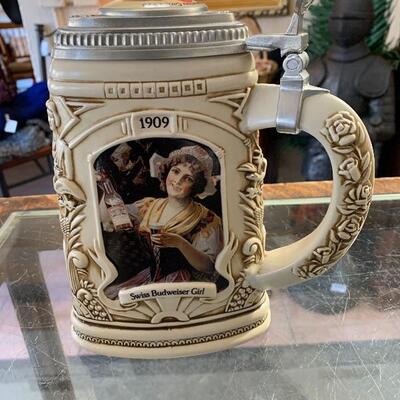 Anheuser Busch members only collectors Stein  1997