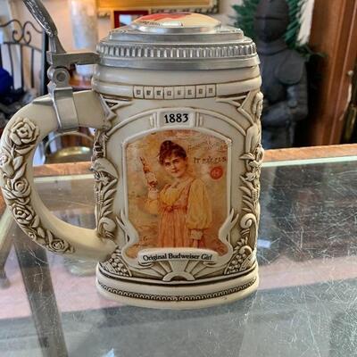 Anheuser Busch members only collectors Stein  1997