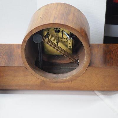 Lot 10 Clock Lot #1 with  Clock book hand made German wooden table chime clock ( not working) Parts and Repair