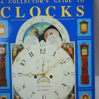 Lot 10 Clock Lot #1 with  Clock book hand made German wooden table chime clock ( not working) Parts and Repair