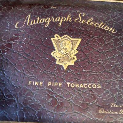 Autograph selection of fine tobaccos & pipe