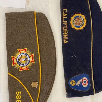 Lot 7 Fresno & Dinuba Legion/Veterans Hats/Caps