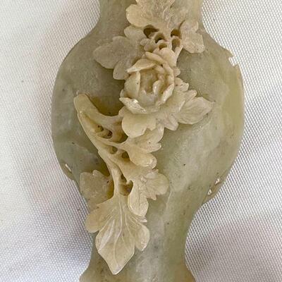 Lot 8 Hand carved Vintage Jade (broken)
