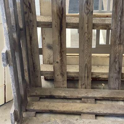 Lot 34 XL Rustic Display Crate 43x38x23