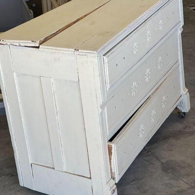 Lot 35 Antique Dresser (needs TLC!) 43x20x30