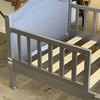 Lot 36 NEW Grey Toddlers Bed