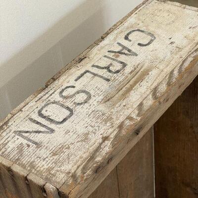 Lot 42 3 Wood Farm Boxes