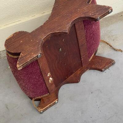 Lot 43 Victorian Style Foot Stool