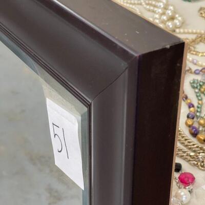 Lot 51 Lrg. Beveled Mirror 41x31x1.5
