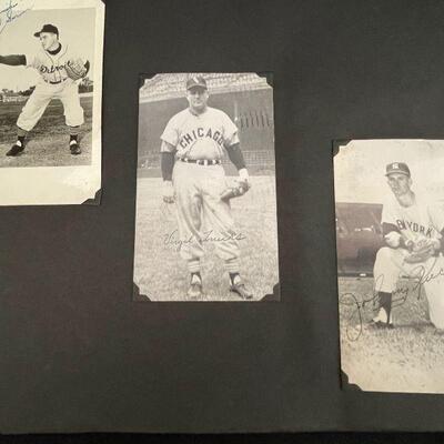 Vintage Baseball Player Scrapbook Autographed Cardinals