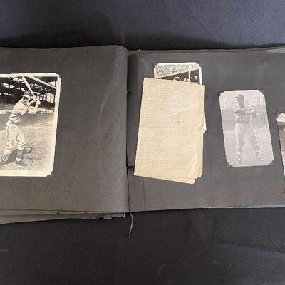 Vintage Baseball Player Scrapbook Autographed Cardinals