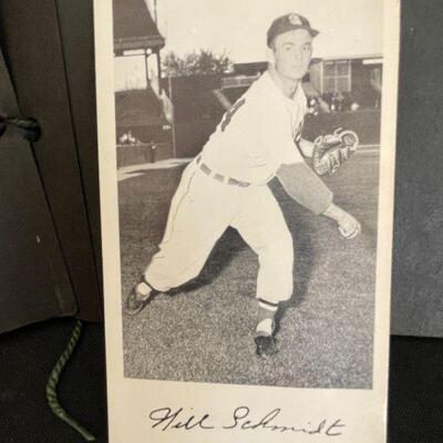 Vintage Baseball Player Scrapbook Autographed Cardinals