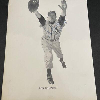 Vintage Baseball Player Scrapbook Autographed Cardinals