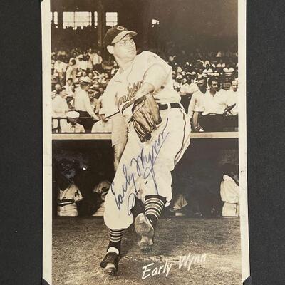 Vintage Baseball Player Scrapbook Autographed Cardinals