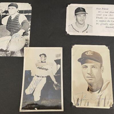 Vintage Baseball Player Scrapbook Autographed Cardinals