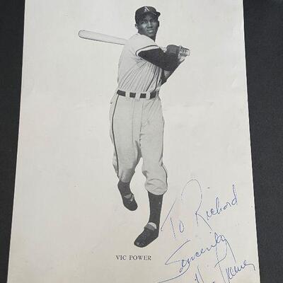 Vintage Baseball Player Scrapbook Autographed Cardinals