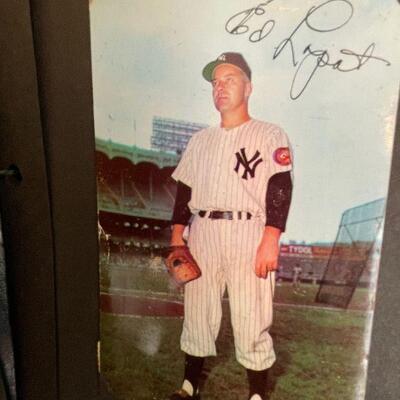 Vintage Baseball Player Scrapbook Autographed Cardinals