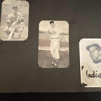 Vintage Baseball Player Scrapbook Autographed Cardinals
