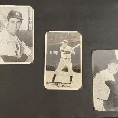 Vintage Baseball Player Scrapbook Autographed Cardinals