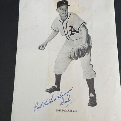 Vintage Baseball Player Scrapbook Autographed Cardinals