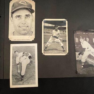 Vintage Baseball Player Scrapbook Autographed Cardinals