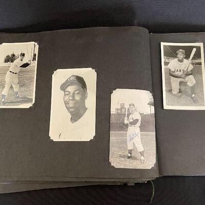 Vintage Baseball Player Scrapbook Autographed Cardinals