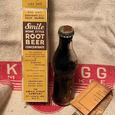 Smile Root Beer concentrate 